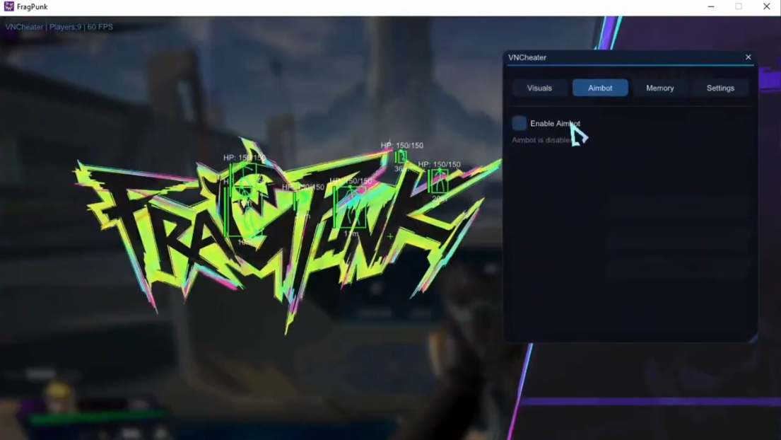 FragPunk chest ESP and Speed Hack cheat token